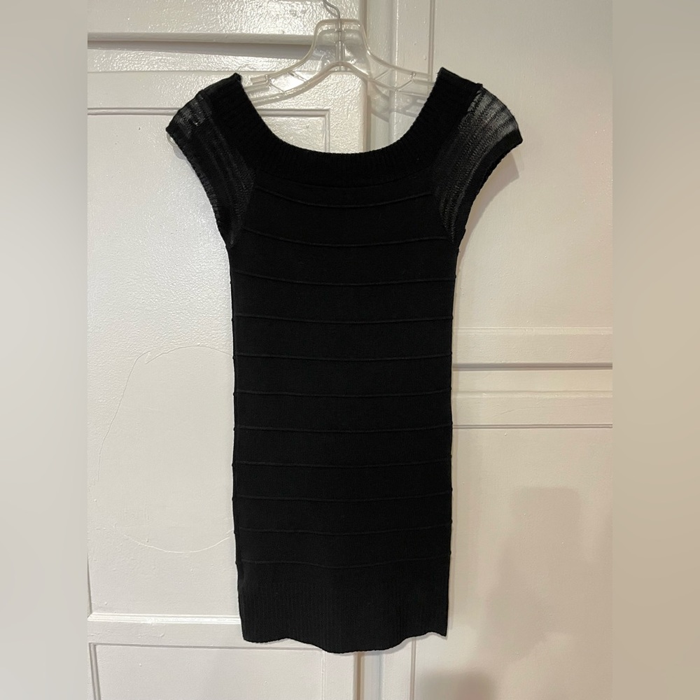 Short Fitted Black Dress
